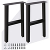Patas de mesa de metal con forma duradera, venta al por mayor, estilo industrial