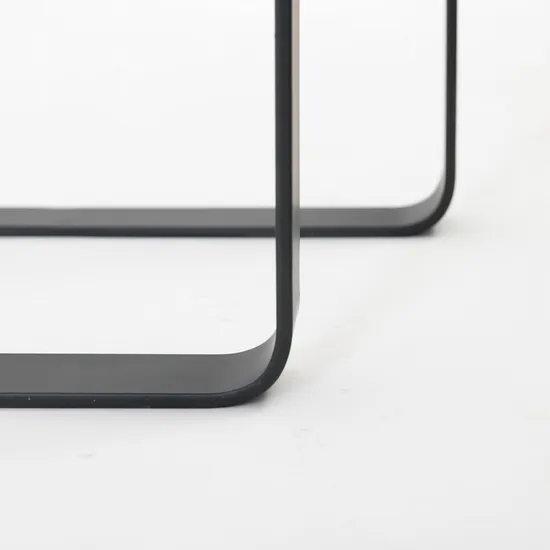 Patas de mesa de centro de acero con patas hermosas para muebles de oficina en forma de U
