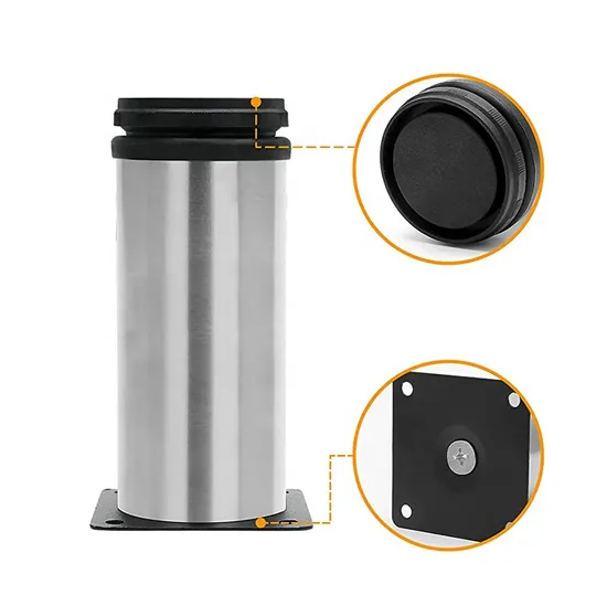 Patas elevadoras para muebles, patas ajustables para cocina, sofá moderno, patas de sofá de Metal