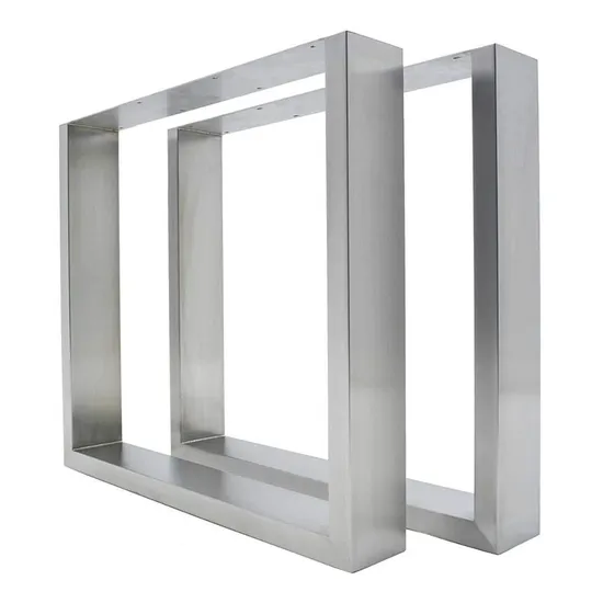 Fabricante de acero inoxidable Pata de mesa para muebles modernos