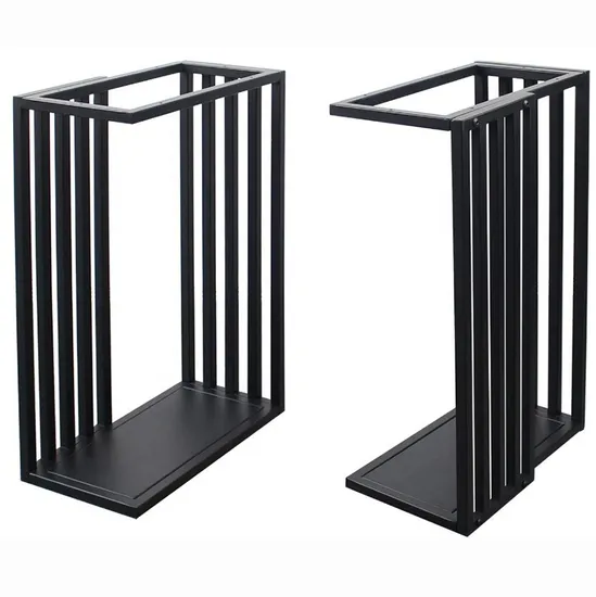 Comedor de patas de escritorio de interior de alta resistencia, base de banco, patas de mesa de centro