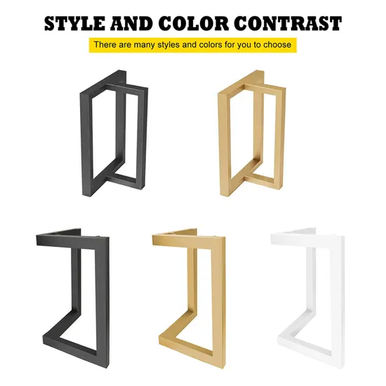 Patas de mesa de centro modernas de mediados de siglo, diseño Industrial DIY, superventas, Alemania