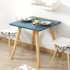 Patas de madera de roble redondas y cónicas, modernas y elegantes, hechas a medida para mesas de comedor, bancos de café y mesitas de noche 