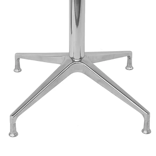 Base de mesa cruzada de aleación de aluminio para mesa de restaurante para ventas