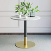 Muebles Restaurante Café Comedor Acero inoxidable Metal Tulip Base de mesa de hierro fundido
