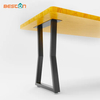 Escritorio Banco de oficina Comedor Café Muebles de comedor Patas de mesa de metal