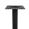 Patas de mesa de oficina con base de mesa de comedor de restaurante de hierro de diseño negro clásico de metal