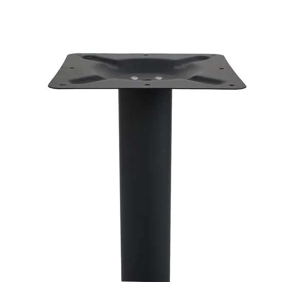 Patas de mesa de oficina con base de mesa de comedor de restaurante de hierro de diseño negro clásico de metal