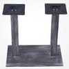 Base redonda para muebles, patas de mesa de tulipán de Metal y hierro para restaurante, Base para mesa de comedor