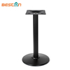 Base redonda para muebles, patas de mesa de metal de hierro fundido, fabricantes, base para mesa de comedor