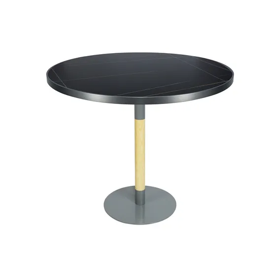 Patas de mesa redondas de tubo de hierro con base de mesa de alta calidad hechas de hierro