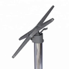 Pata plegable ajustable de la tabla del metal de la aleación de aluminio de la base de la tabla de los muebles de encargo