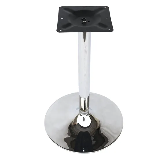 Base pulida de la mesa de comedor de los Ss del grado de las patas 304# de la tabla del acero inoxidable