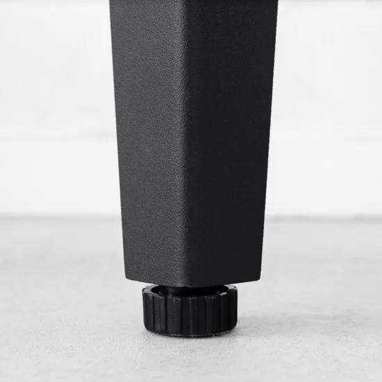 Escritorio moderno industrial Banco de hierro fundido de metal para comedor patas de mesa cónicas de café
