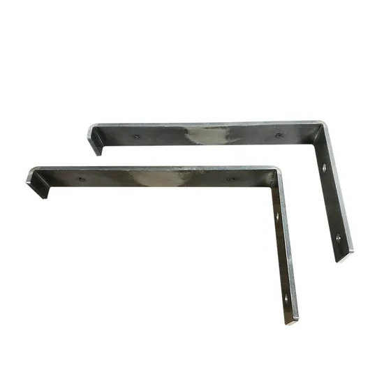 Estante de soporte de soporte de esquina, soporte práctico de arte en ángulo en forma de L de hierro