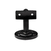 Soporte para reposabrazos Montaje en pared Tubo de hierro fundido extraíble Soporte negro de metal de acero