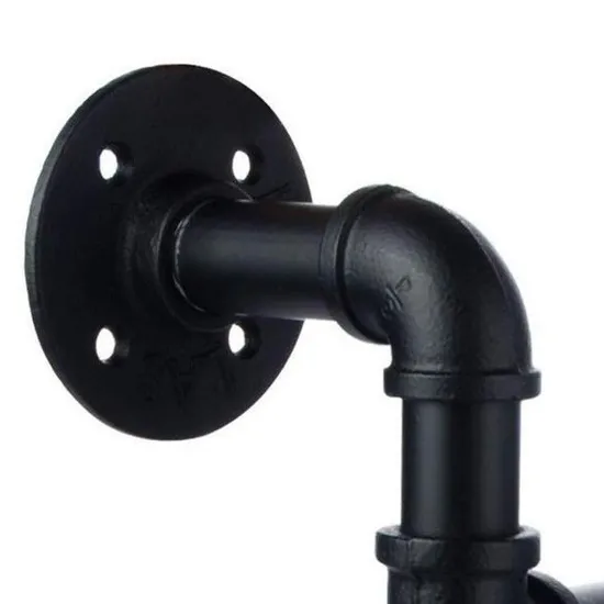 Divertido soporte de estante para tubo de agua de baño montado en la pared