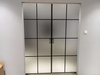 Puerta corrediza de aluminio con kit de herrajes