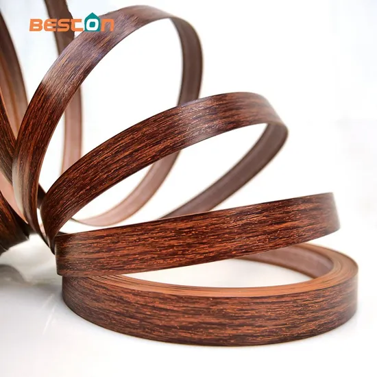 Tira de bordes de protección de extrusión de plástico con borde de PVC para muebles