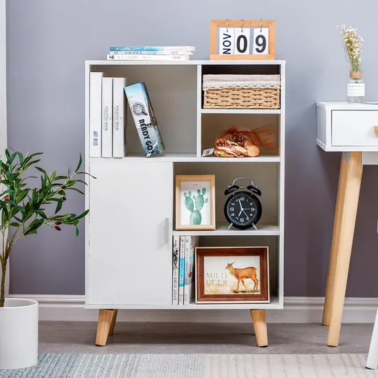 Estante de almacenamiento de pie para inodoro, muebles para el hogar, gabinete, tablero de madera, estante para armario