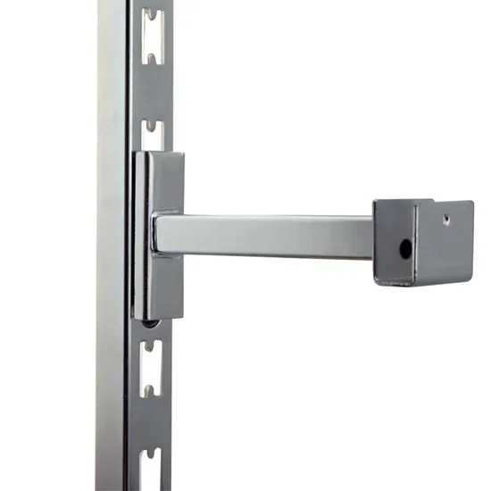 Soportes colgantes de uso vertical de columna AA de metal con tubo ranurado de un solo orificio
