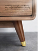 Patas de madera en forma de cono inclinado en 7: accesorios de soporte de muebles personalizables en color y pintados con aerosol para proyectos de bricolaje