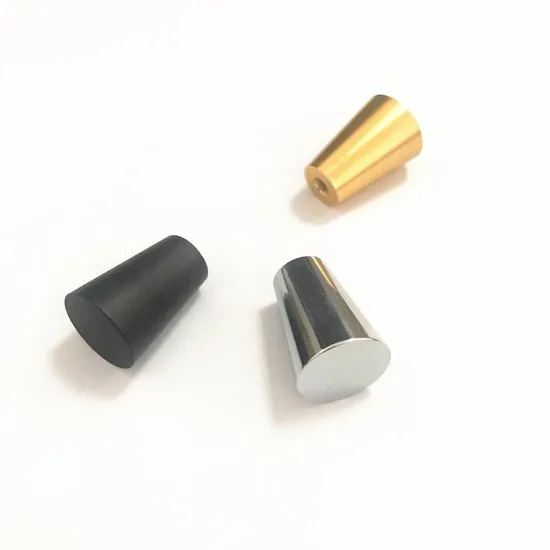 Perilla de tirador de cajón, herrajes de cocina, muebles macizos, cromado, negro mate y latón dorado