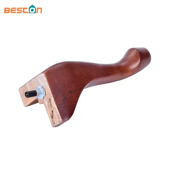 Patas para muebles de madera de fresno en ángulo de varios colores de 15 cm - Personalizables para tumbonas, sillas y sofás | Proveedor Mayorista de Patas de Madera