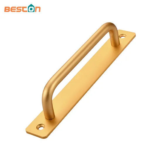 Manija de aluminio para gabinete, manija de puerta corredera para puerta de balcón, de vaivén