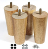 Patas de sofá de madera maciza al por mayor - Directo de fábrica para gabinetes y sillas