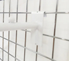 Ganchos de pared de rejilla colgantes de exhibición de metal para gancho de alambre de pared de rejilla