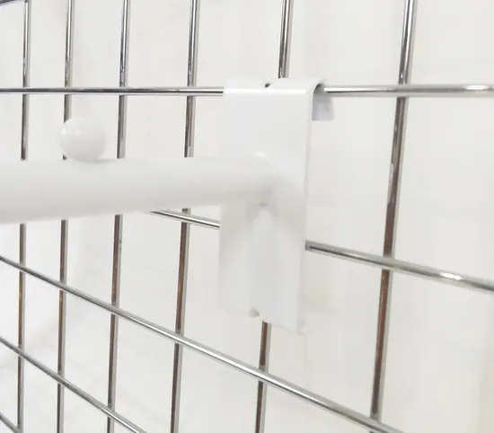 Ganchos de pared de rejilla colgantes de exhibición de metal para gancho de alambre de pared de rejilla