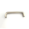 Tirador curvado en forma de U para cajón de armario de cocina, muebles de perfil de aleación de aluminio