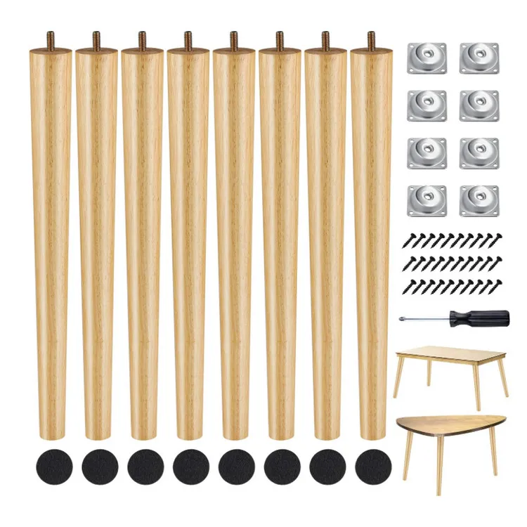 wood table legs patas de mesa de madera