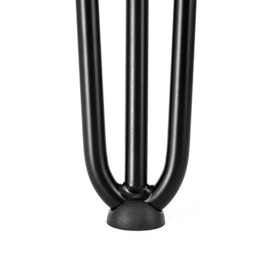 Patas de horquilla de acero con recubrimiento en polvo de 4 a 40 pulgadas - Retro industrial, venta al por mayor para muebles comerciales y de bricolaje