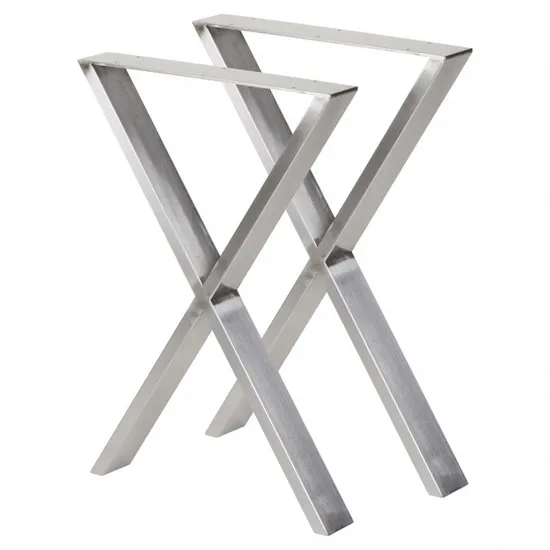 Pies de banco de base modernos Patas de mesa de comedor cuadradas de café