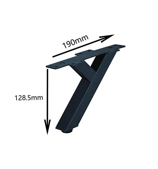 Muebles Patas de sofá de hierro y metal ajustables Patas de mesa
