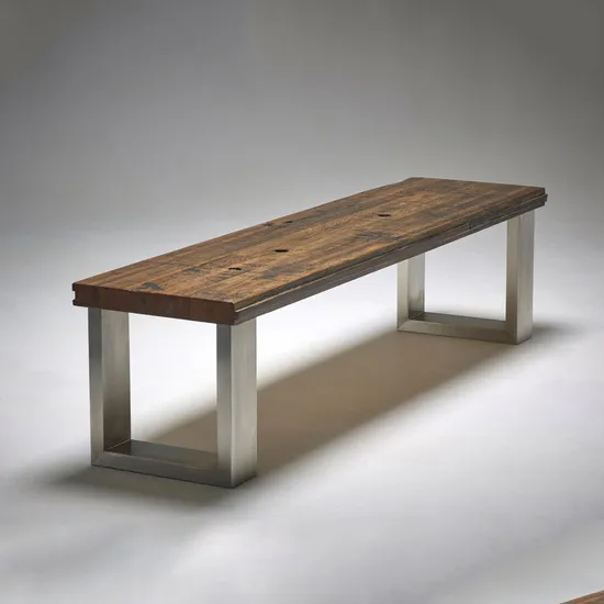 Fabricante de acero inoxidable Pata de mesa para muebles modernos