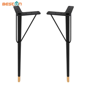 Muebles de comedor de metal, patas de escritorio, banco de oficina, patas de mesa auxiliar