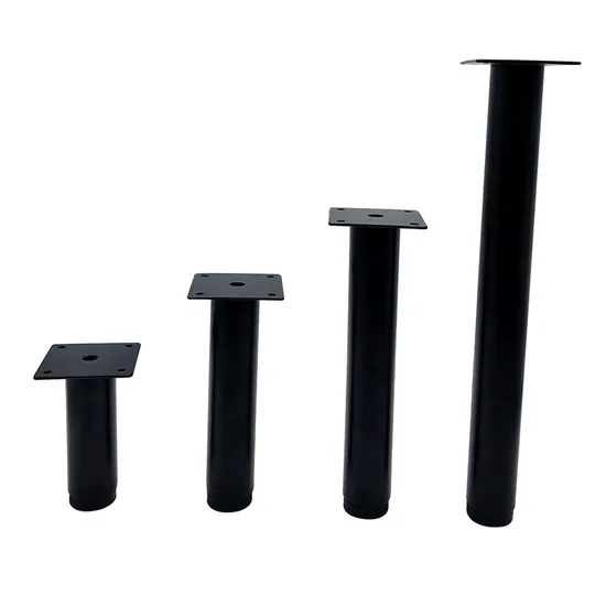 Venta caliente Spot Muebles al por mayor Pies de sofá de metal para patas de mesa de gabinete