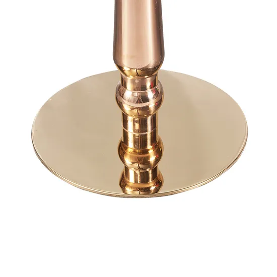 Muebles Café Comedor Cromo Tulipán Metal moderno Acero inoxidable Base de mesa dorada