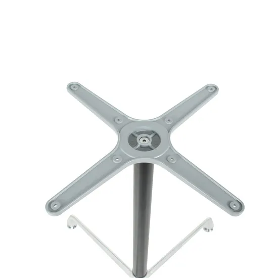 Metal superior de la base de la tabla de la aleación de aluminio del restaurante de las piernas de la tabla de la barra de la fábrica