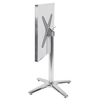 Revestimiento de base de mesa cruzada de acero inoxidable para muebles de China para base de mesa redonda