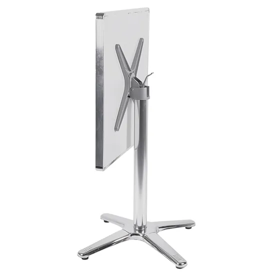 Revestimiento de base de mesa cruzada de acero inoxidable para muebles de China para base de mesa redonda