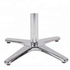 Base de mesa de comedor con patas de muebles con tapa cruzada plegable de aleación de aluminio