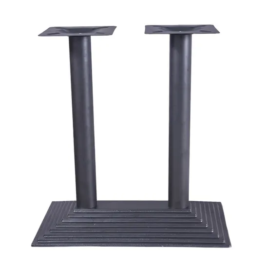 Muebles redondos de mármol y vidrio para comedor, tulipán de acero, base de mesa con manivela de hierro fundido