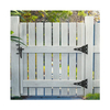 Kit de herrajes para puertas y cercas de acero galvanizado de alta resistencia para puertas exteriores