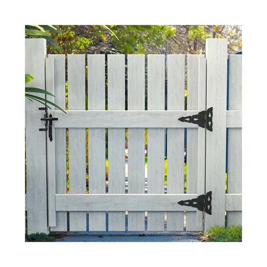 Kit de herrajes para puertas y cercas de acero galvanizado de alta resistencia para puertas exteriores