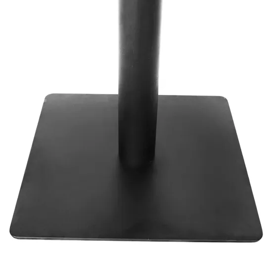 Patas de mesa de hierro de acero inoxidable pulido y cepillado Base de mesa para encimeras de granito