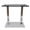 Restaurante Bar Café Comedor Tulip Base de mesa de comedor de metal de hierro fundido